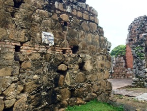 Panama Viejo: ruins of original city. La Merced church was here.