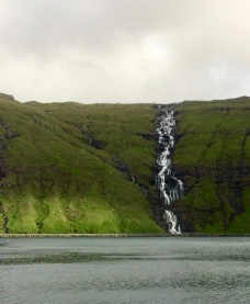One of many cascades in the Faroes