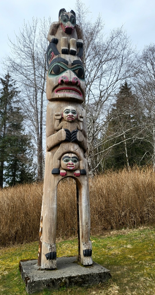 The nearby town of Saxman is famous for its Totem Pole Collection